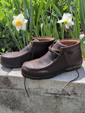 Twisted X Blend 85 Women's 8 Lace-Up Chukka Boots Hiking Work Steel Toe